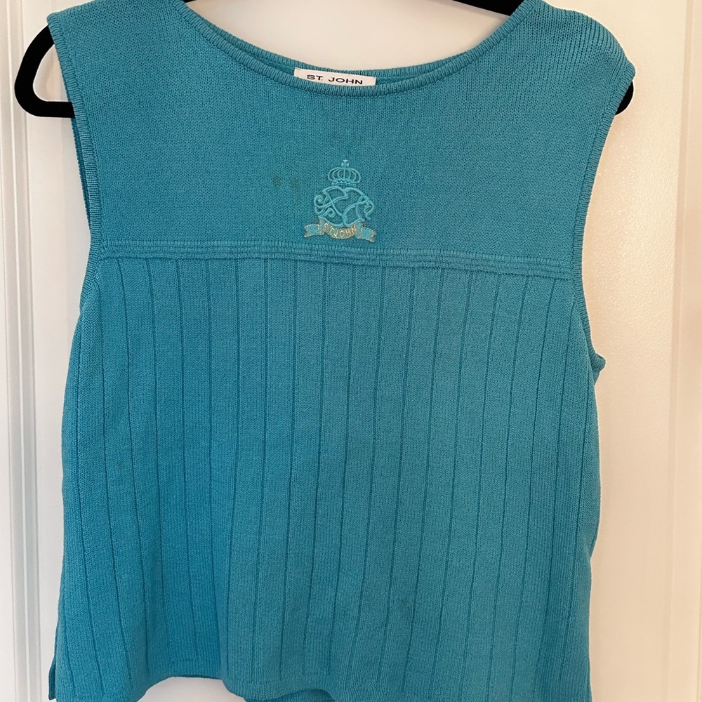 St John Classic Blue T Shirt